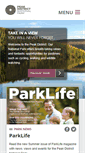 Mobile Screenshot of peakdistrict.gov.uk